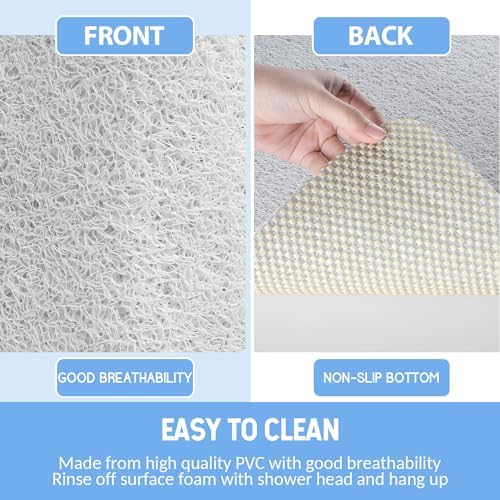 Hargiis Non-Slip Bathtub Mat, Anti Slip Shower Mat, Fast Drying Bathtub Mats - Image 6