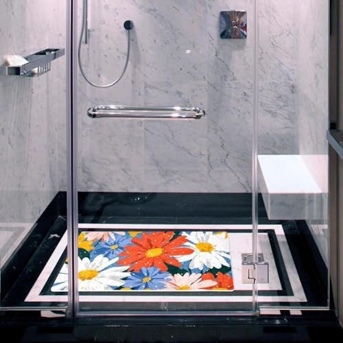 Non Slip Shower Mat Bathtub Mat 15.1x26.8 Inch, Quick Dry Bath Mat - Image 5