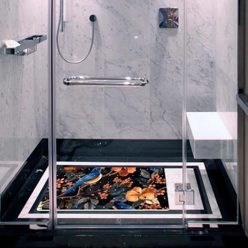 Bath Tub Shower Mat, Washable Bathtub Floor Mats, Suction Cups and Drain Holes - Image 6
