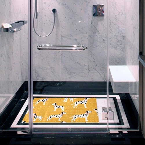 Bath Tub Shower Mat, Washable Bathtub Floor Mats, Suction Cups and Drain Holes - Image 6