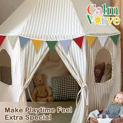 Playroom Wall Decor Pennant Banner Flags 5.5Ft - Image 7