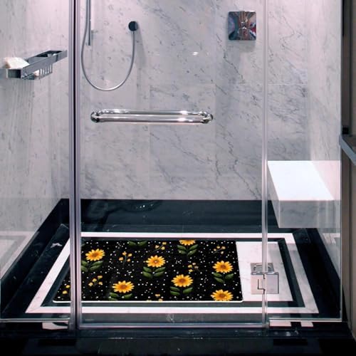 Shower Mat Bathtub Mat, 26.8x15.1 inch, Non-Slip Bath Mat - Image 6