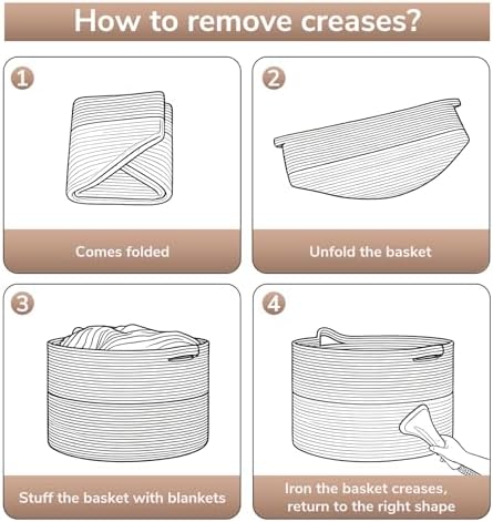 Goodpick 65L Large Woven Rope Basket - Image 7