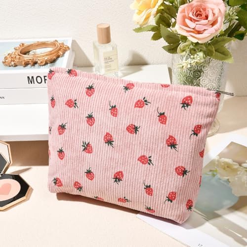 SOIDRAM 2 Pcs Makeup Bag Large Cosmetic Bag Toiletry Bag Makeup Pouch Travel - Image 7