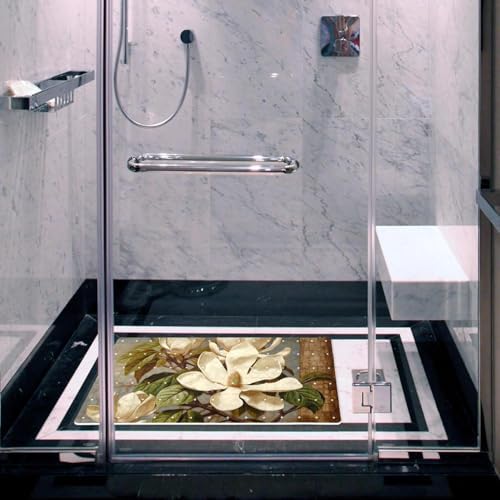 Non Slip Shower Mat Bathtub Mat 15.1x26.8 Inch, Quick Dry Bath Mat - Image 5