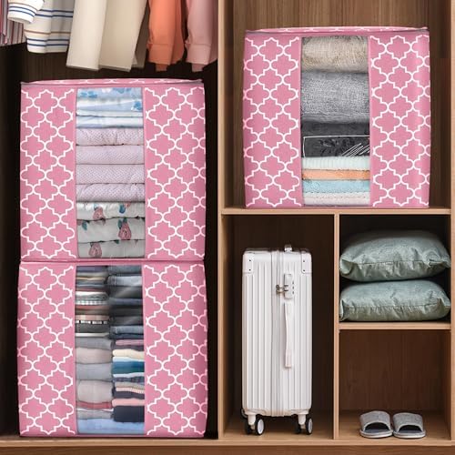 Storage Bags 4 Pack 100L Clothes Organization and Storage Containers - Image 6
