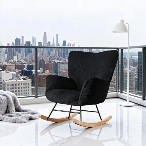 Nursery Rocking Chair Cover, Glider Chairs Slipcover, Non-Slip Furniture - Image 6