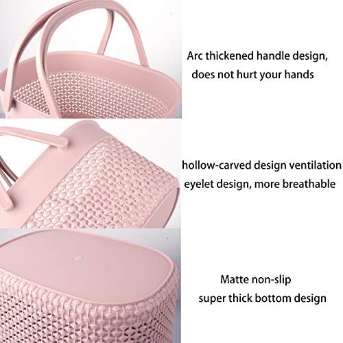 Shower Caddy Basket, Portable Large Capacity Thickened Plastic Organizer - Image 7