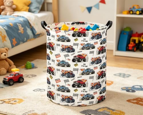 Baby Laundry Basket Kids Hamper Toy Storage Bin - Image 6