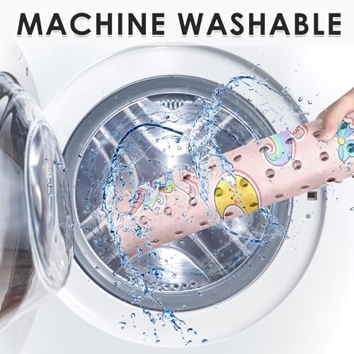 Bathtub Shower Mat 40X16 Inch, for Toddler, Kawaii Retro - Image 7