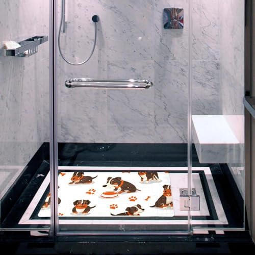 Non Slip Bathtub and Shower Mat 26.8x15.1 inch, Bath Mat - Image 6