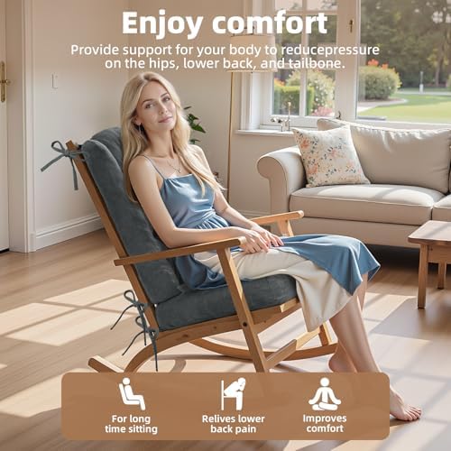 Wingback Rocking Chair Cushion - Image 6