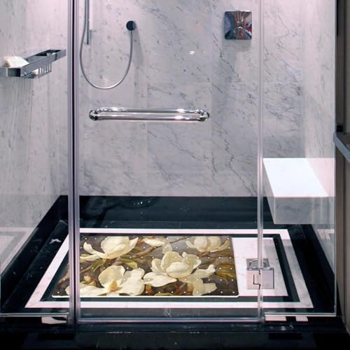 Bath Tub Shower Mat, Washable Bathtub Floor Mats, Suction Cups and Drain Holes - Image 6