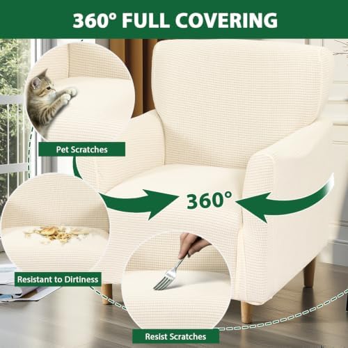 Stretch Chair Covers Armchair Slipcovers - Image 6