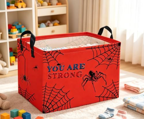 Rectangle Kids Baskets Sdiper Basket Cute Storage Bin Fish Box - Image 5