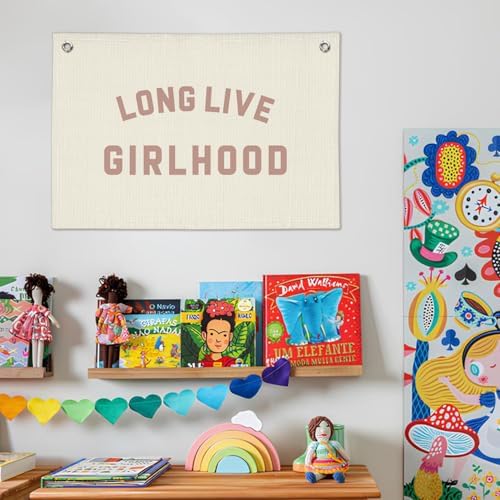 Long Live Girlhood Banner, Girls Baby Nursery Decor, Toddler Girl Room Decor - Image 7