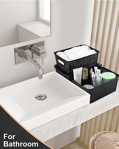 Storage Bins Plastic Storage Baskets - Image 6