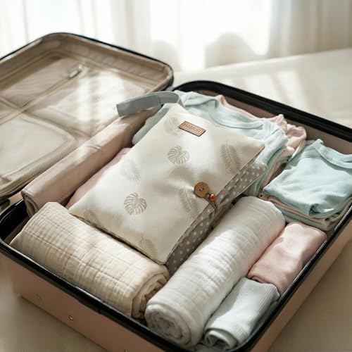 HAMUR Baby Diaper Bag Organizer – Travel-Friendly, Compact & Foldable | - Image 6