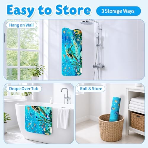 XIYUNTE Bath Mat for Tub Non Slip Bathtub Mat Non Slip 40x16 Baby Bath Mat - Image 6