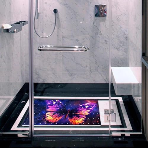 Non Slip Shower Mat Bathtub Mat 15.1x26.8 Inch, Quick Dry Bath Mat - Image 6