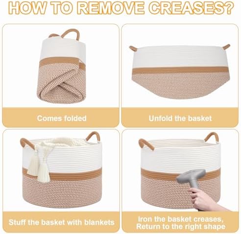 Laundry Basket, Laundry Hamper, Girls Kids Baby Toy chest, Baskets - Image 7