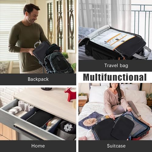PANDA JOYS 4 Set Compression Packing Cubes Travel - Image 7