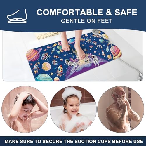 XIYUNTE Bath Mat for Tub Non Slip Bathtub Mat Non Slip 40x16 Baby Bath Mat - Image 7