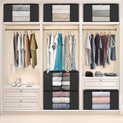 Fab totes 10 Pack Storage Bags for Clothes Blanket Storage Bins - Image 6