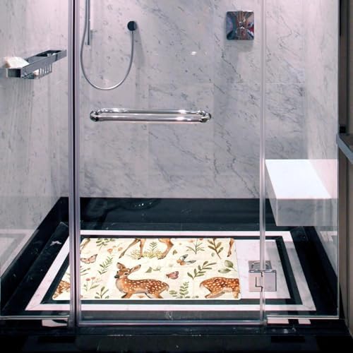 Non Slip Shower Mat Bathtub Mat 15.1x26.8 Inch, Quick Dry Bath Mat - Image 6
