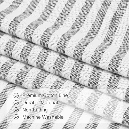 ASPMIZ Farmhouse Valances for Windows, 60x14 Inches, 1 Panel - Image 6