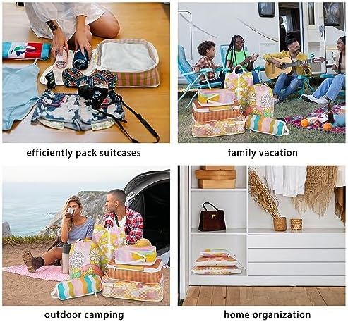 6 Pcs Compression Packing Cubes, Packing Cubes - Image 7