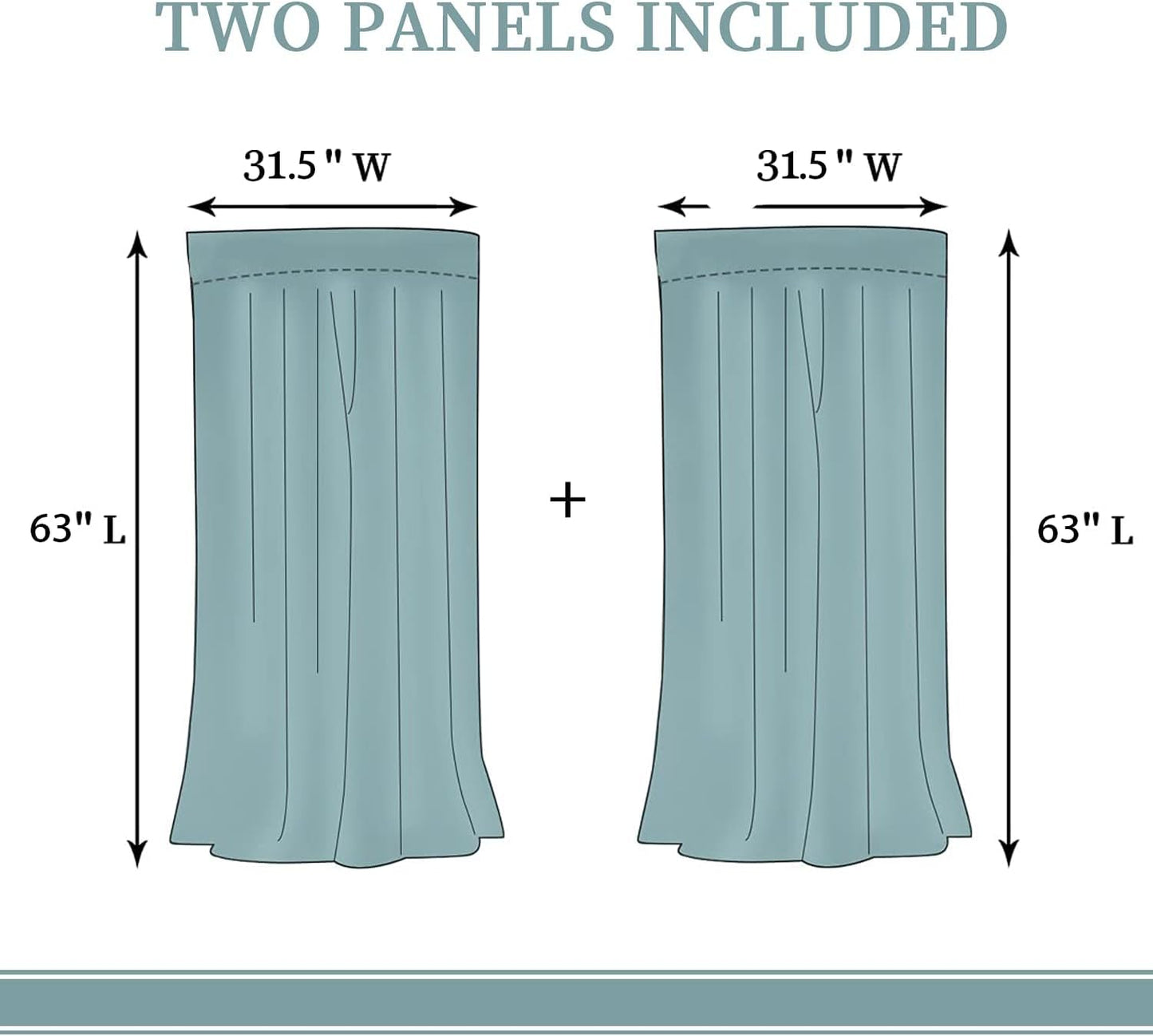 City Rod Pocket Blackout Curtains for Boy Girl Bedroom, New York Skyline Modern City Starry Sky Night View Home Energy Efficient Light Filtering Window Curtain for Living Room, 63x63 inch