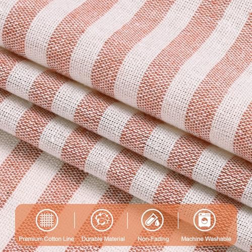 ASPMIZ Farmhouse Living Room Curtains Boho, Country Linen Curtains - Image 6