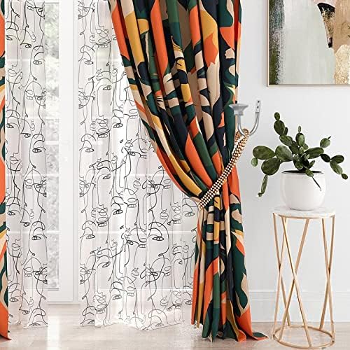 Sumnacon Set of 2 Curtain Holdbacks, Wall Mounted Aluminum Alloy Window Drapery - Image 7