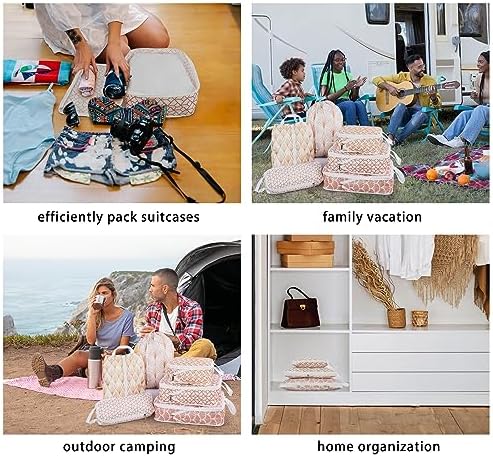 6 Pcs Compression Packing Cubes, Packing Cubes - Image 7