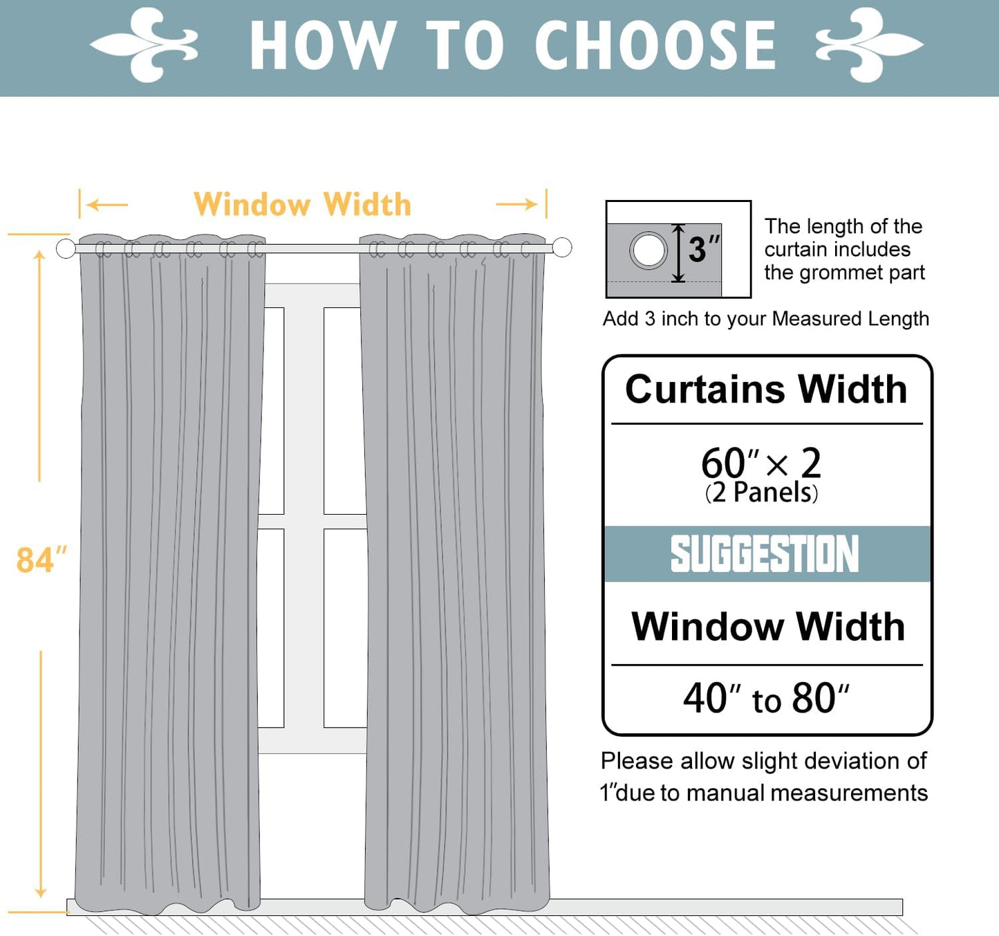 ChrisDowa 100% Blackout Curtains 84 inch Long for Bedroom with Black Liner, Extra Wide 2 Thick Layers Total Blackout Thermal Insulated Grommet Window Curtains 2 Panels Set (Cappuccino, 60 x 84 Inch)