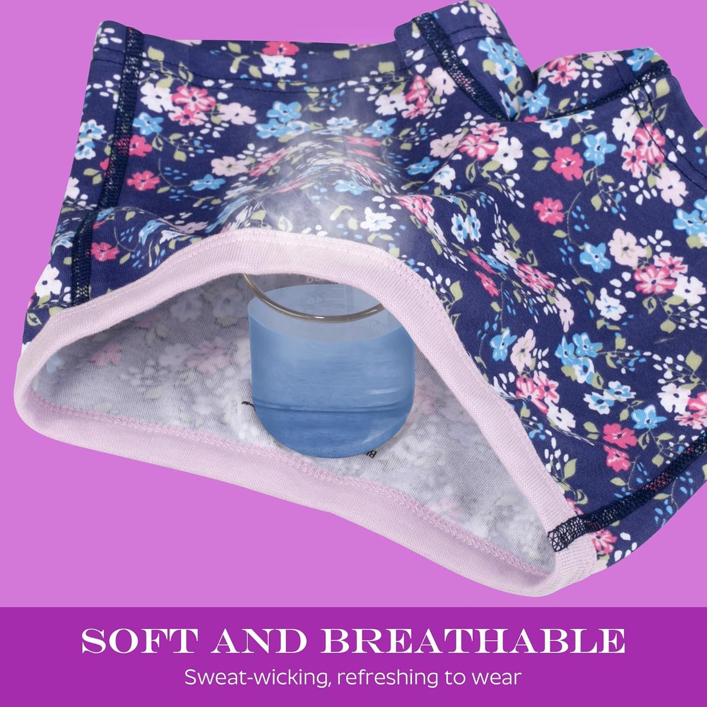 BIG ELEPHANT 10 Pack Toddler Girls' Underwear Boxer Briefs,100% Cotton Super Soft Breathable Panties (3T-10Y)