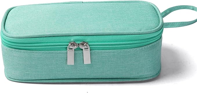 Insulated Breastmilk Cooler Bag with 2 Ice Packs - Breastmilk Cooler Organizer Bag for Daycare, Breastfeeding Mom Travel Outdoor