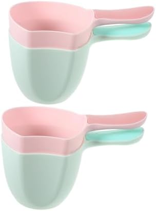 HOMSFOU 4pcs Plastic Water Scoop Ladle by HOMSFOU