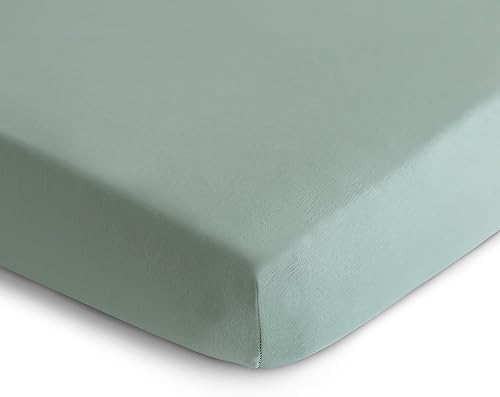mushie Stretchy & Soft Crib Sheet | Fitted 28" x 52" - Image 2