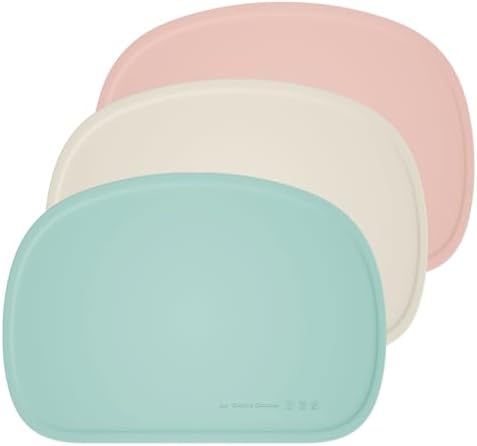 Cuddle Campus Set of 3 Silicone Placemats by CuddleCampus