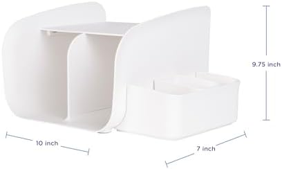 Ubbi Tabletop Diaper Caddy, Diaper Storage, Caddy Organizer - Image 6