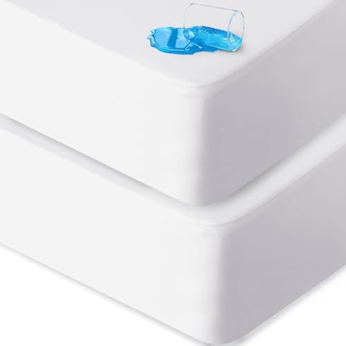 King Mattress Protector Waterproof Fitted by Bilobanbabybedding