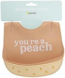 Pearhead Woodland Muslin Baby Bib Set, Soft Cotton Drool Bibs - Image 5