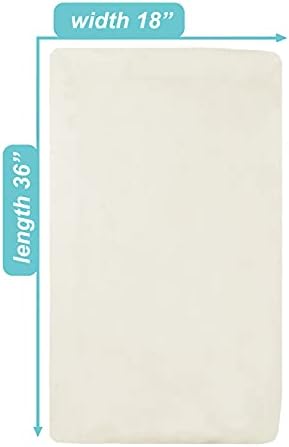 American Baby Company 2 Pack 100% Natural Cotton Fitted Cradle/Bassinet Sheets - Image 3