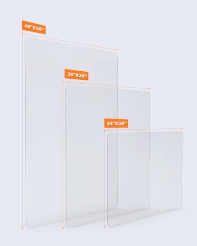 Clear PVC Mat 3x3ft, 2mm Thick Soft Vinyl Mat - Image 6