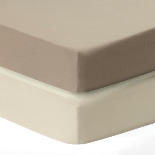 Dreamology Standard Crib Sheets, 2 Pack, Cotton Crib Sheet, Soft & Breathable by DREAMOLOGY