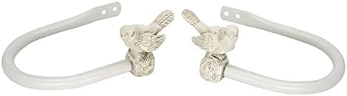 Set of 2 Decorative Bird Window Curtain Holdbacks - Image 2