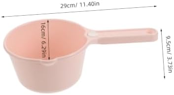 Uonlytech Plastic Water Ladle Rounded Edges 2pcs - Image 2