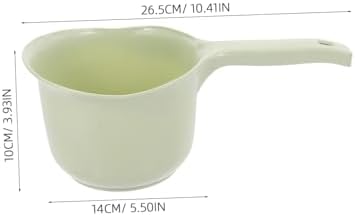 Plastic Water Scoop Set 3Pcs Long Handle PP - Image 2